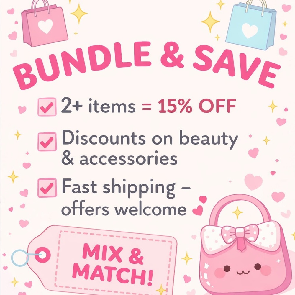 💋Bundle and Save💋